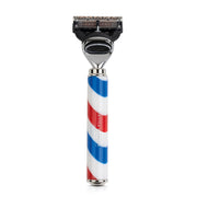 Antica Barberia Mondial US Barbiere Special Collection Cartridge Razor Handle Razor Handle White Smoke Fusion