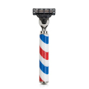 Antica Barberia Mondial US Barbiere Special Collection Cartridge Razor Handle Razor Handle White Smoke Mach3