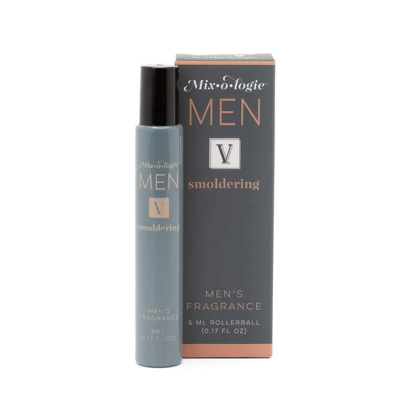 MIXOLOGIE Mixologie Cologne Oil Rollerball for Men (5 mL) Men's Single Dim Gray I - Timeless & Torrid,II - Modern & Masculine,III - Seductive & Sophisticated,IV - Ardent & Addictive,V - Smoldering