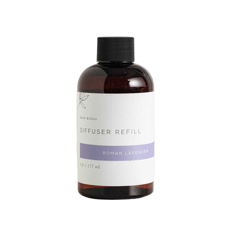 Rosy Rings Reed Diffuser Refill - Roman Lavender Diffuser Refill White Smoke