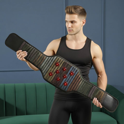 ZAQ Skin & Body REVA Multifunctional Infrared Heat, PEMF  Belt for Enhanced Wellness and Relaxation Dim Gray
