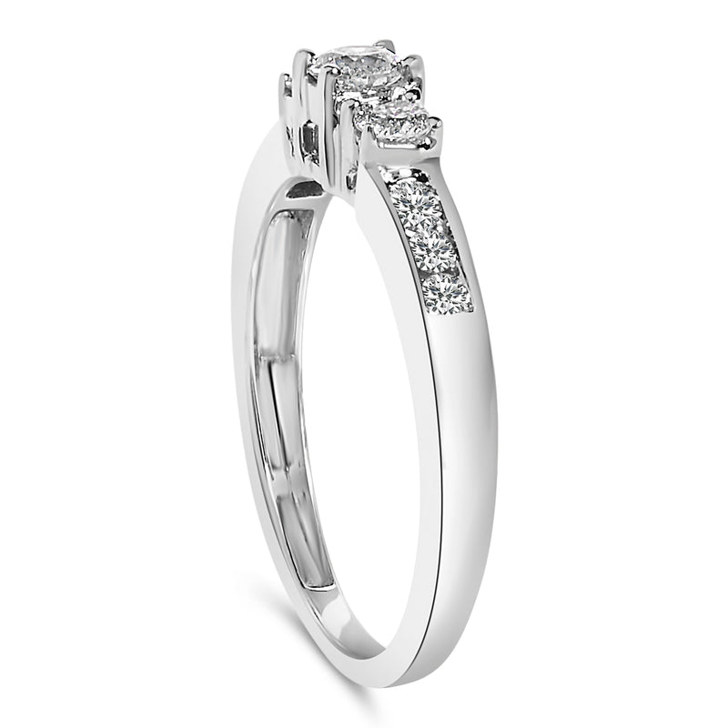 Bids.com 10K White Gold 1/2 Cttw Diamond Three Stone Ring Rings White Smoke 7 / White.Gold,7 / Yellow.Gold,5 / White.Gold,5.5 / White.Gold,6 / White.Gold,6.5 / White.Gold,7.5 / White.Gold,8 / White.Gold,8.5 / White.Gold,9 / White.Gold,9.5 / White.Gold,10 / White.Gold,5 / Yellow.Gold,5.5 / Yellow.Gold,6 / Yellow.Gold,6.5 / Yellow.