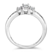 Bids.com 10K White Gold 1/2 Cttw Diamond Three Stone Ring Rings White Smoke 7 / White.Gold,7 / Yellow.Gold,5 / White.Gold,5.5 / White.Gold,6 / White.Gold,6.5 / White.Gold,7.5 / White.Gold,8 / White.Gold,8.5 / White.Gold,9 / White.Gold,9.5 / White.Gold,10 / White.Gold,5 / Yellow.Gold,5.5 / Yellow.Gold,6 / Yellow.Gold,6.5 / Yellow.