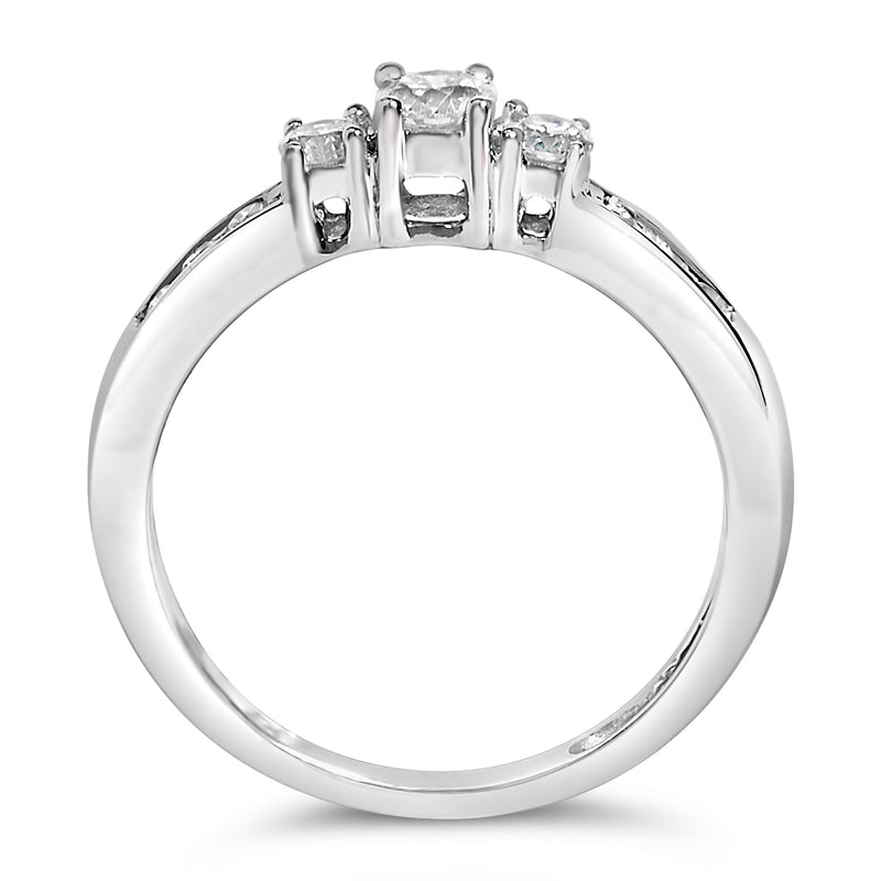 Bids.com 10K White Gold 1/2 Cttw Diamond Three Stone Ring Rings White Smoke 7 / White.Gold,7 / Yellow.Gold,5 / White.Gold,5.5 / White.Gold,6 / White.Gold,6.5 / White.Gold,7.5 / White.Gold,8 / White.Gold,8.5 / White.Gold,9 / White.Gold,9.5 / White.Gold,10 / White.Gold,5 / Yellow.Gold,5.5 / Yellow.Gold,6 / Yellow.Gold,6.5 / Yellow.