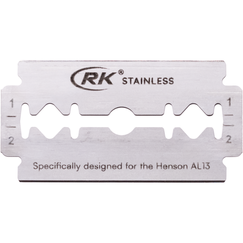 Henson Shaving Henson Shaving [AL13-V2] Medium Safety Razor Safety Razor Light Gray Aircraft Aluminum,Jet Black,Steel Blue,Tan,Copper