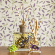 Rosy Rings Accent Botanical Reed Diffuser - Roman Lavender 4oz Botanical Diffuser Light Gray