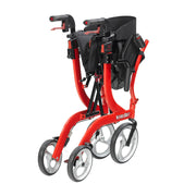 RIO Medical Supplies Nitro Duet Rollator and Transport Chair White Smoke