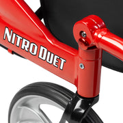 RIO Medical Supplies Nitro Duet Rollator and Transport Chair White Smoke