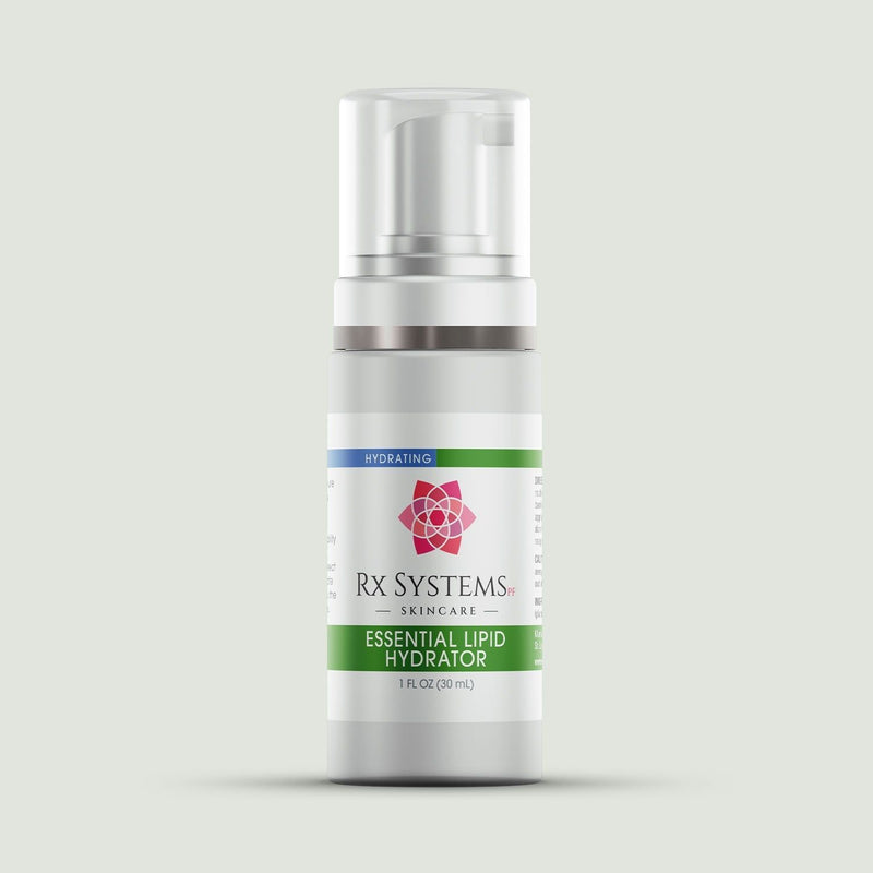 RX Systems PF Essential Lipid Hydrator | Hydrating Serum Lotion & Moisturizer Light Gray