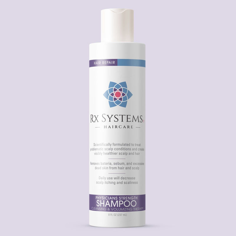 RX Systems PF Physician Strength Shampoo Shampoo Light Gray