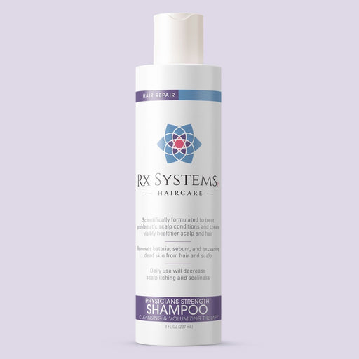 RX Systems PF Physician Strength Shampoo Shampoo Light Gray