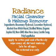 By Robin Creations Radiance Facial Cleanser & Makeup Remover Pads for All Skin Types White Smoke 20 Washable Organic Cotton Pads + 8oz Liquid in a Glass Pump Bottle,8.5oz Refill pouch LIQUID ONLY (No Pads or Bottle),17oz Refill pouch LIQUID ONLY (No Pads or Bottle),8oz Liquid in a Glass Pump Bottle Only (No Pads),Replacement 8oz Glass Pump Bottle Onl