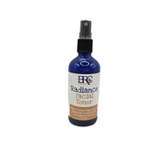 By Robin Creations Radiance Facial Toner Spray Dark Slate Gray 3.4oz Glass Spray Bottle,4oz Aluminum Refill Pouch