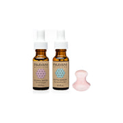 Paavani Ayurveda Radiant Skin Ritual | Ayurvedic Rose Quartz Facial Massage Kit variable Light Gray Vata,Pitta,Kapha,Tridoshic,Clarify