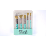 Lurella Cosmetics Radiant Strokes Brush Set Brush Set White Smoke