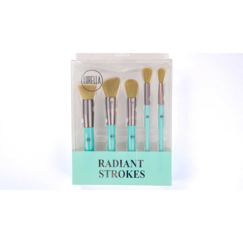 Lurella Cosmetics Radiant Strokes Brush Set Brush Set White Smoke