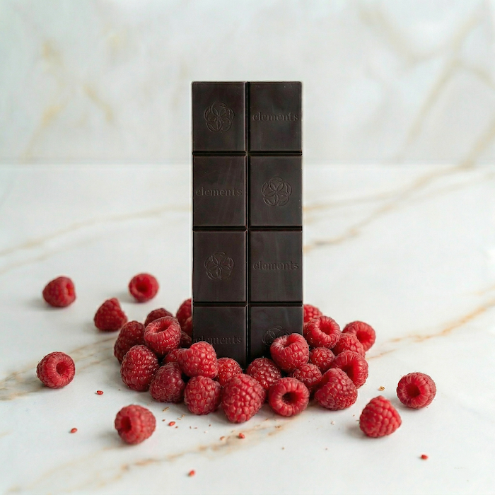 Elements Truffles Raspberry Chocolates Light Gray 1 Bar,3 Bars,10 Bars
