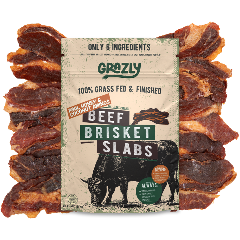 Grazly Raw Honey & Coconut Aminos Brisket Slabs Black 1 Pack