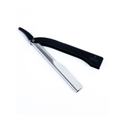 Vip Barber Supply Percu Razor Line With 3 inserts Razor Holder White Smoke Black Handle