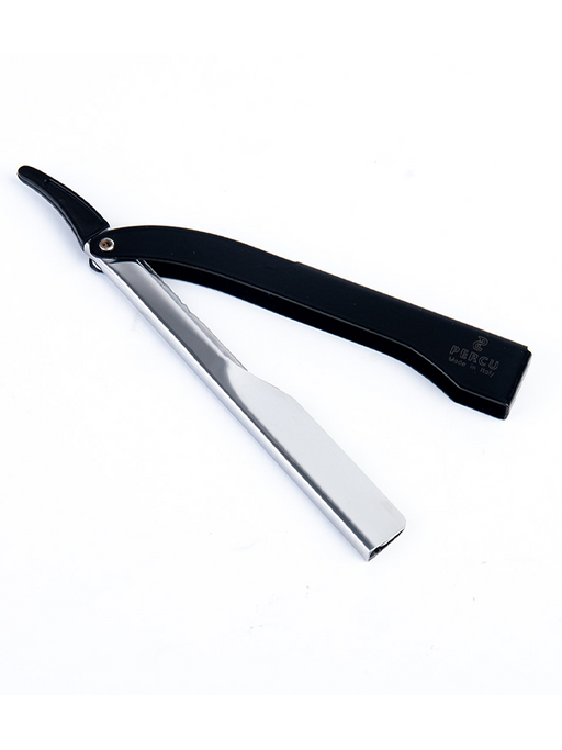 Vip Barber Supply Percu Razor Line With 3 inserts Razor Holder White Smoke Black Handle
