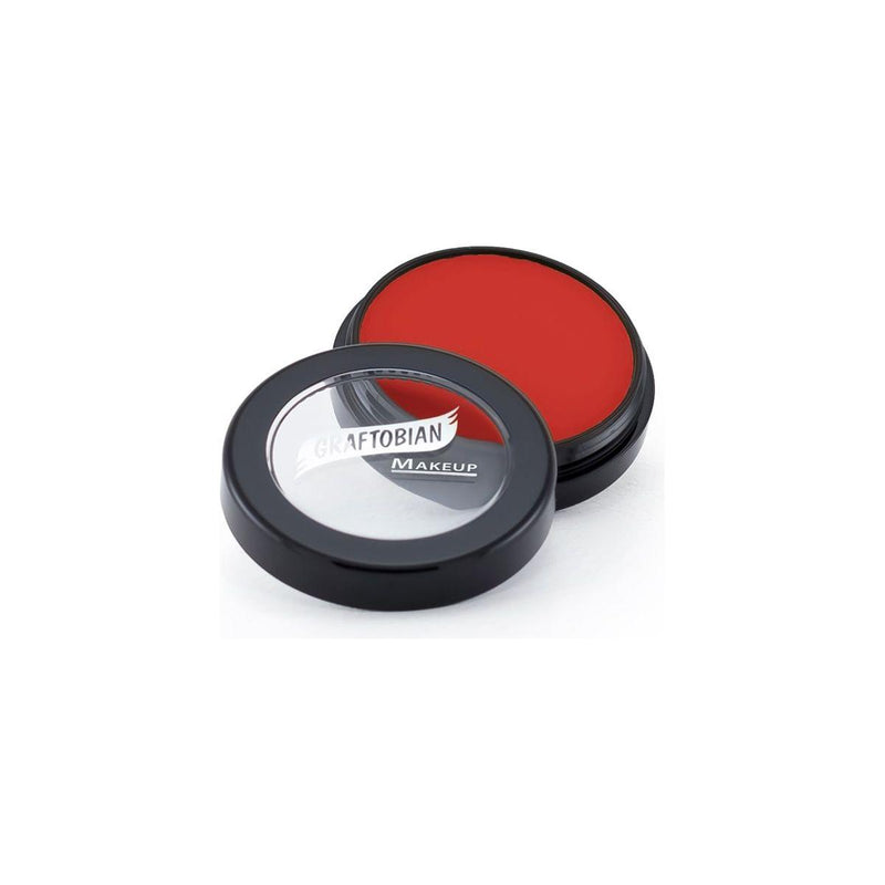 Graftobian Make-Up Company Theatrical Creme Foundation Light Gray Red