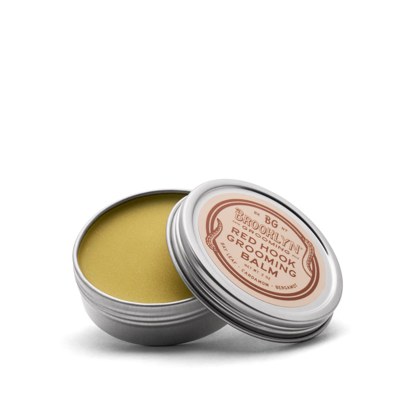 Brooklyn Grooming Red Hook Grooming Balm (Formerly Beard Balm) Beard balm Gray 1 OZ. (TRAVEL),2 OZ. (FULL)