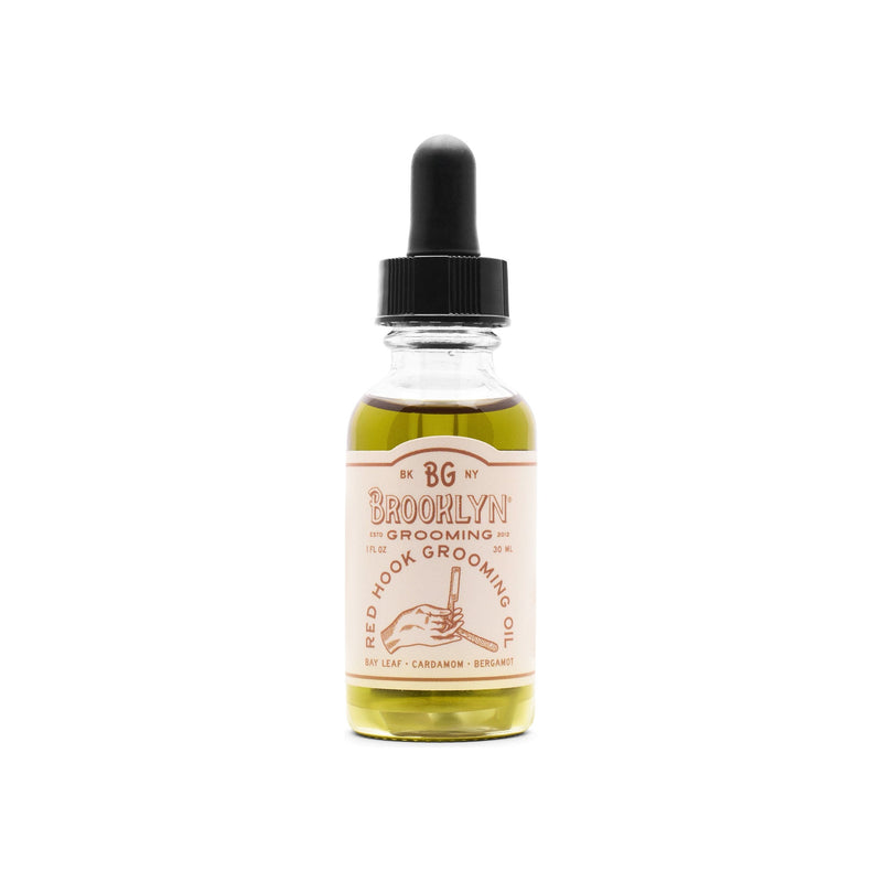 Brooklyn Grooming Red Hook Grooming Oil (Formerly Beard Oil) Beard oil Antique White .5 OZ (TRAVEL),1 OZ. (FULL)