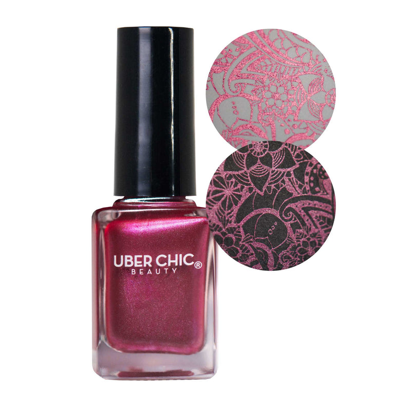 UberChic Beauty Red Velvet - Stamping Polish Stamping Polish White Smoke