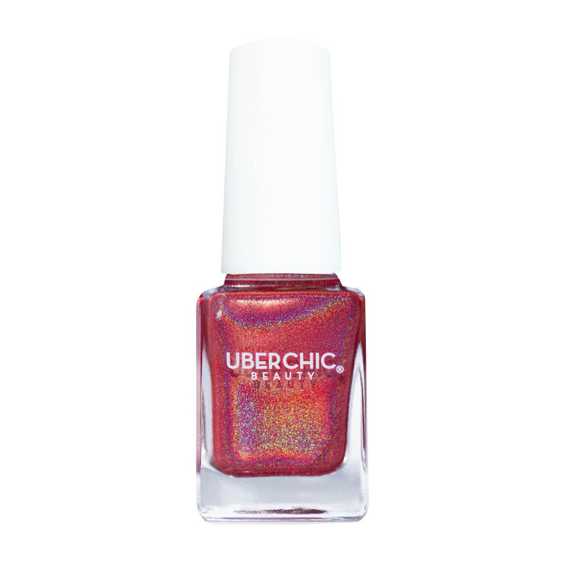 UberChic Beauty Red-y For My Closeup - Holographic Polish Regular Polish Lavender
