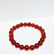 ZAQ Skin & Body Red Agate Bracelet - Protection Brown 6mm,8mm,10mm