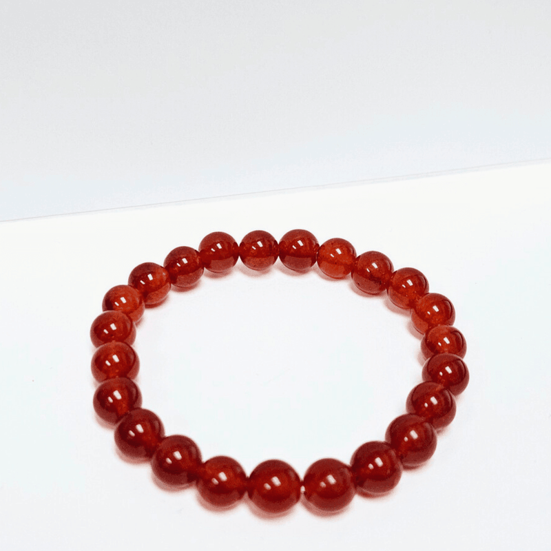 ZAQ Skin & Body Red Agate Bracelet - Protection Brown 6mm,8mm,10mm