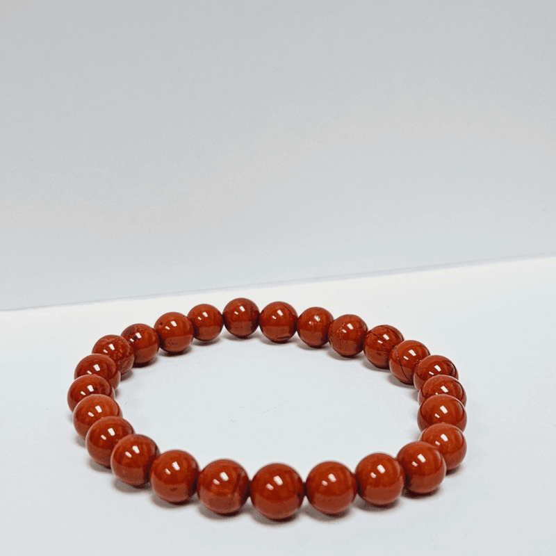 ZAQ Skin & Body Red Jasper Bracelet - Enhances Focus Lavender 6mm,8mm,10mm
