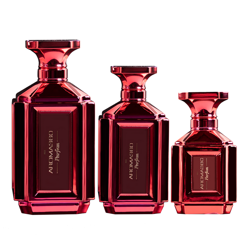Aroma360 Red Perfume Black Travel Spray / 10ml - 0.34oz,Rollerball / 10ml - 0.34oz,Standard Size / 50ml - 1.7oz,Standard Size / 100ml - 3.4oz,Standard Size / 200ml - 6.7oz