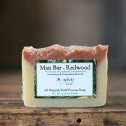 Soaplicity Redwood Soap Man Bar Soap Bar Dim Gray Default Title