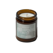 Juniper Ridge Redwood Mist Essential Oil Candle Candles Dim Gray
