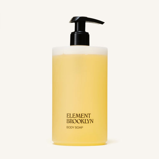 Element Brooklyn Reusable Body Soap Dispenser Hand Soap Light Goldenrod