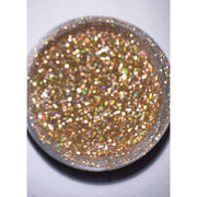 UberChic Beauty Reflective Holo Glitter: Crown Me Powder Dim Gray