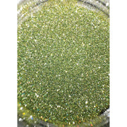 UberChic Beauty Reflective Holo Glitter: Feeling Lime Powder Dim Gray