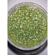 UberChic Beauty Reflective Holo Glitter: Feeling Lime Powder Dim Gray