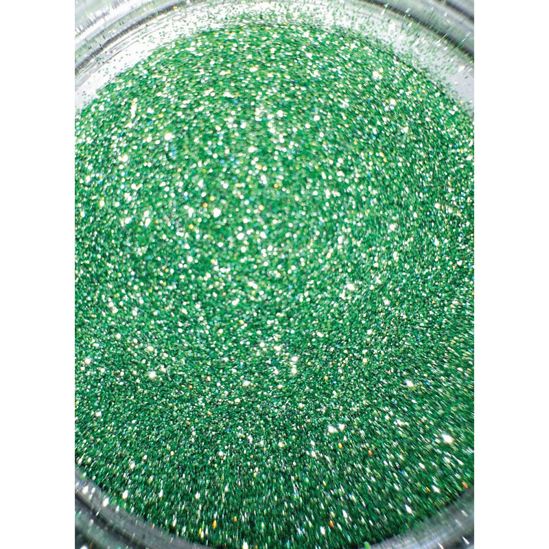 UberChic Beauty Reflective Holo Glitter: Charmed Powder Sea Green