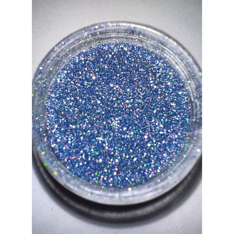 UberChic Beauty Reflective Holo Glitter: You Do Blue Powder Light Slate Gray