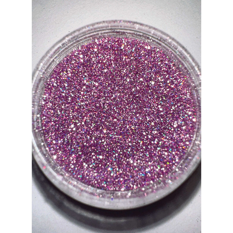 UberChic Beauty Reflective Holo Glitter: Aphrodite Powder Rosy Brown