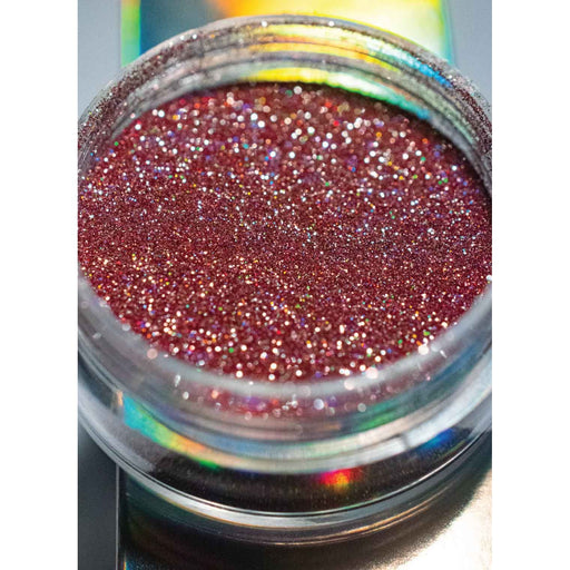 UberChic Beauty Reflective Holo Glitter: Rose Garden Powder Dim Gray