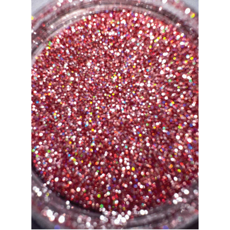 UberChic Beauty Reflective Holo Glitter: Rose Garden Powder Sienna