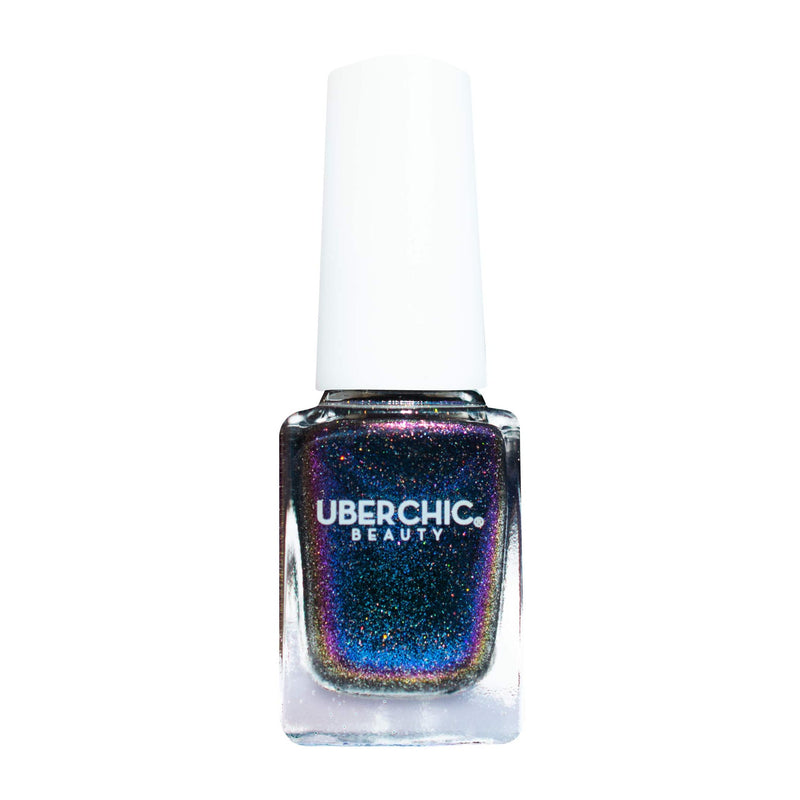 UberChic Beauty Don't Hex My Vibe - Holographic Polish Regular Polish Lavender