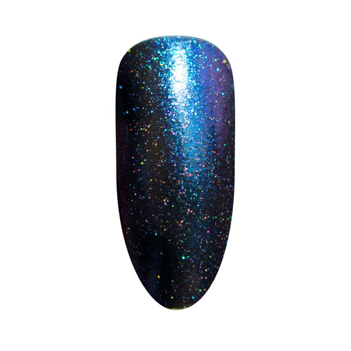 UberChic Beauty Don't Hex My Vibe - Holographic Polish Regular Polish Black