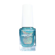 UberChic Beauty New Me - Holographic Polish Regular Polish Steel Blue