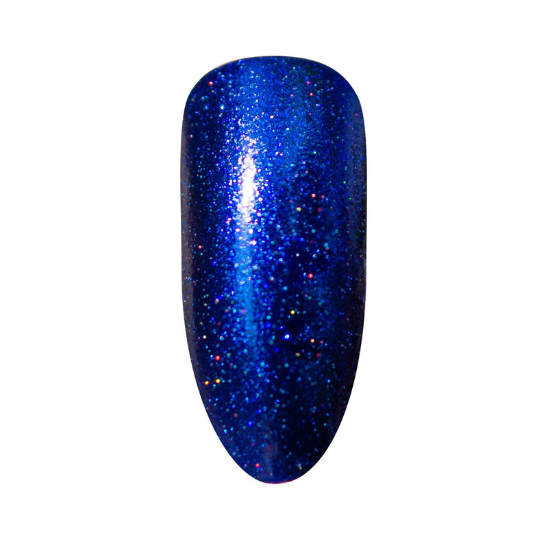 UberChic Beauty Quit Yo Witchin - Holographic Polish Regular Polish Midnight Blue