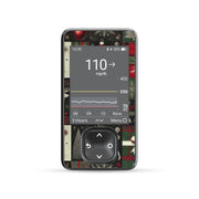 Peelz Reindeer Paper Sticker for DEXCOM G7 and G6 Touchscreen Receiver Peelz/Stickers Dim Gray