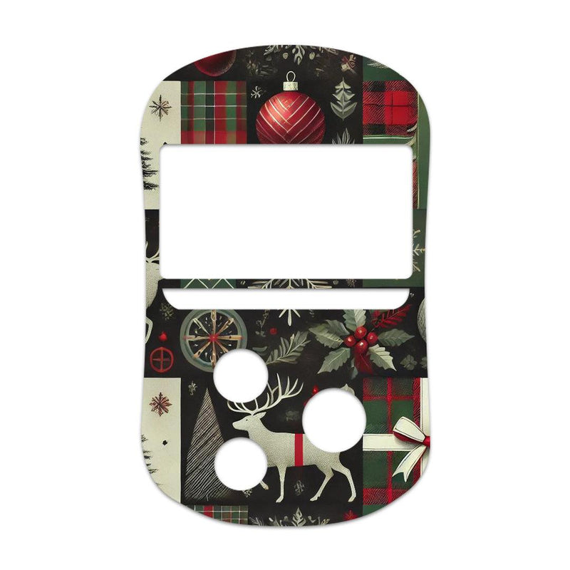 Peelz Reindeer Paper Sticker for OneTouch Verio Flex Glucometer Peelz/Stickers White Smoke